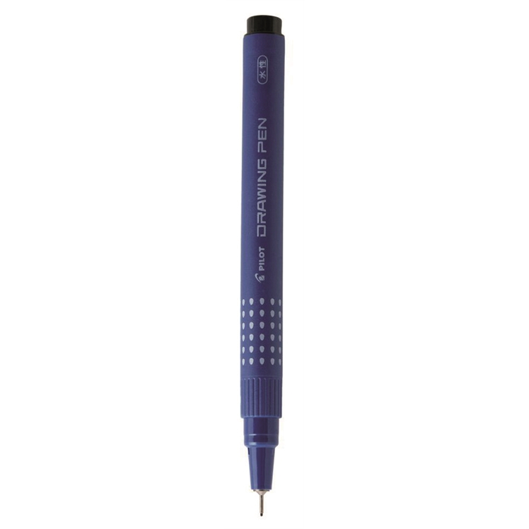 Kuitukärkikynä Pilot Drawing Pen 02 musta