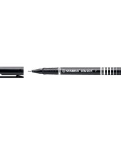 Kuitukärkikynä Stabilo Sensor 0,3 mm musta