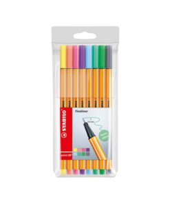 Kuitukärkikynä STABILO Point 88 Pastel värilajitelma /8