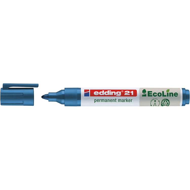 Huopakynä Edding 21 Ecoline 1,5-3mm sininen