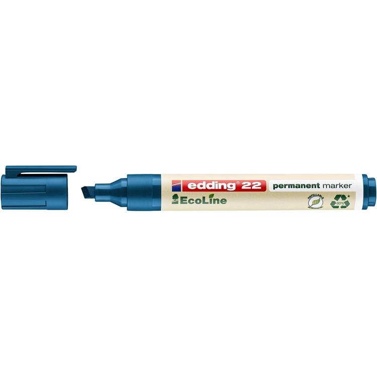 Huopakynä Edding 22 Ecoline 1-5mm sininen