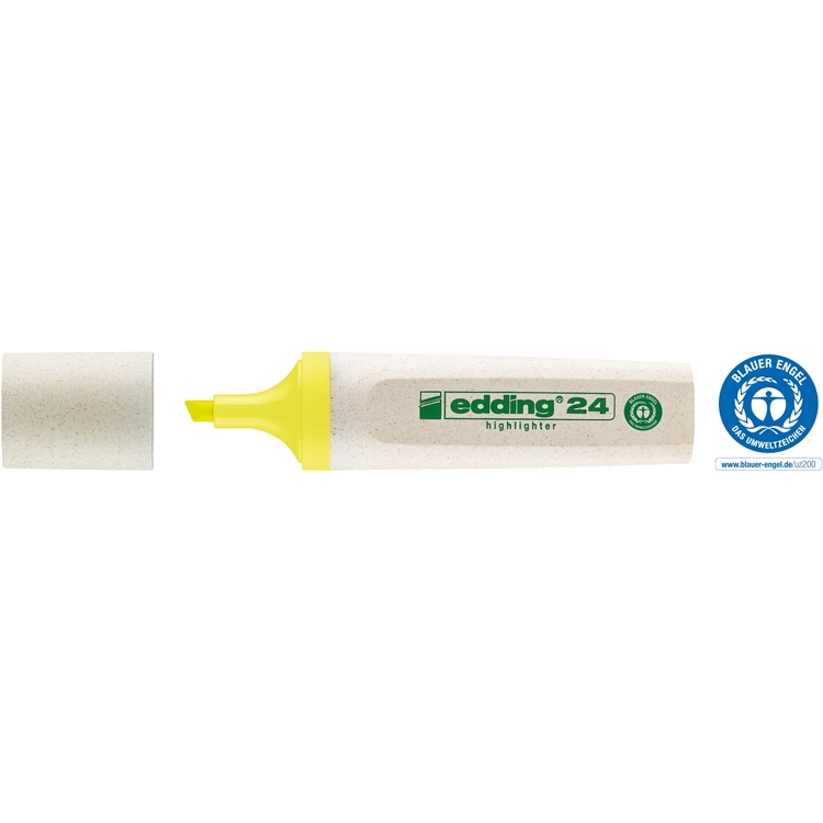 Korostuskynä Edding 24 Ecoline keltainen