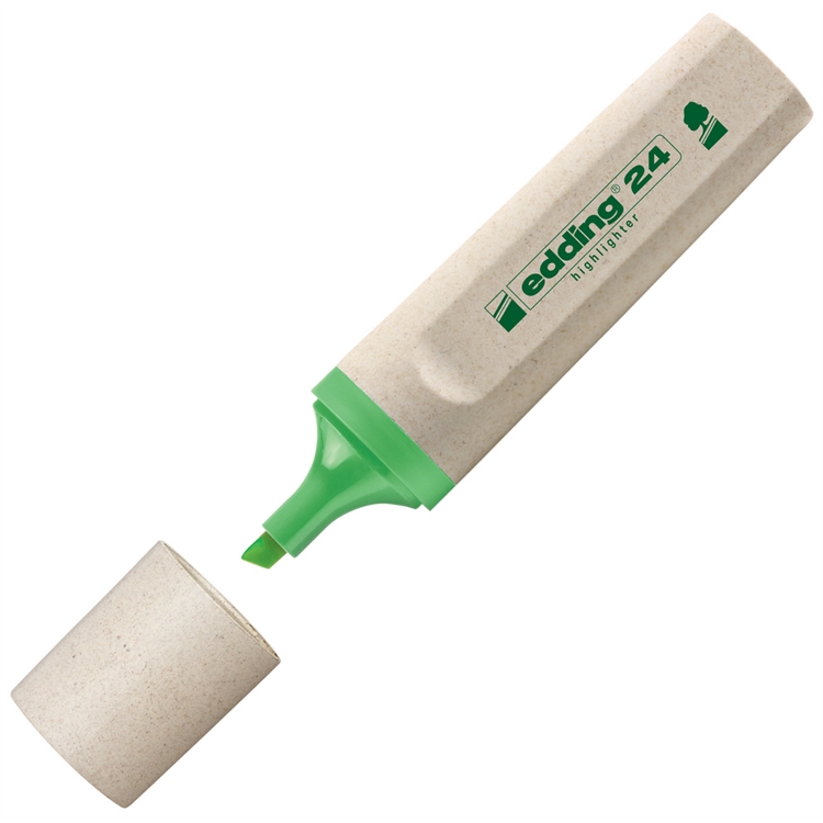 Korostuskynä Edding 24 Ecoline vaaleanvihreä
