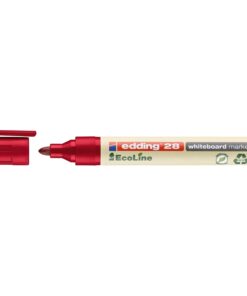 Valkotaulukynä Edding 28 Ecoline 1,5-3mm punainen