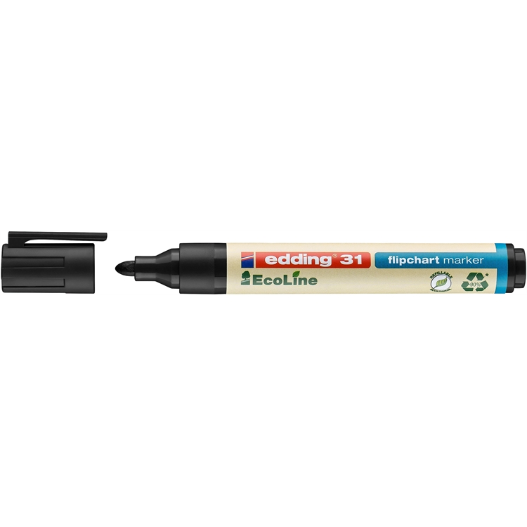 Lehtiökynä edding 31 Ecoline 1,5-3 mm musta