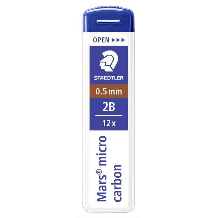 Irtolyijy Staedtler Mars Micro Carbon 0,5 mm 2B 12 kpl