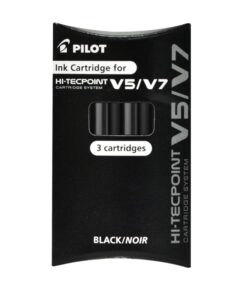Vaihtosäiliö Pilot Begreen V5/V7 musta 3 kpl