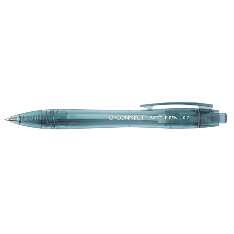 Kuulakärkikynä Q-Connect Bottle Pen sininen