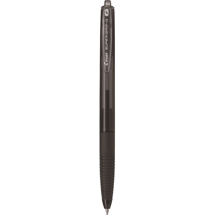 Kuulakärkikynä Pilot Super Grip G fine musta arkistokelp