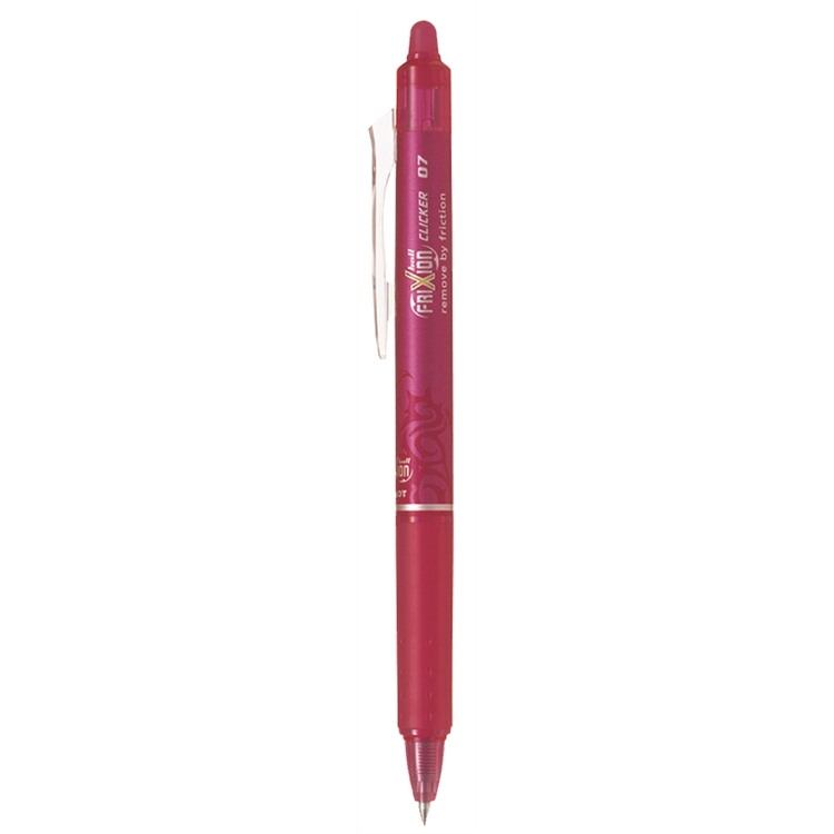 Kuulakärkikynä Pilot FriXion Clicker 0,7 mm pinkki