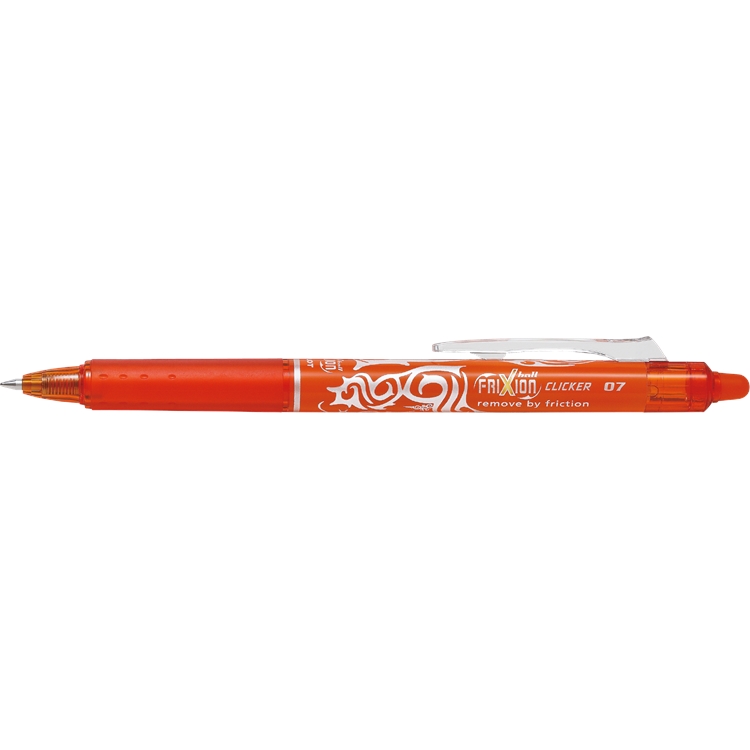 Kuulakärkikynä Pilot FriXion Clicker 0,7 mm oranssi