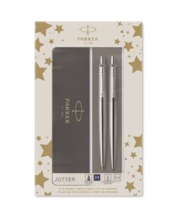 Kuulakärkikynä+lyijytäytekynä Parker Jotter Stainless Duoset