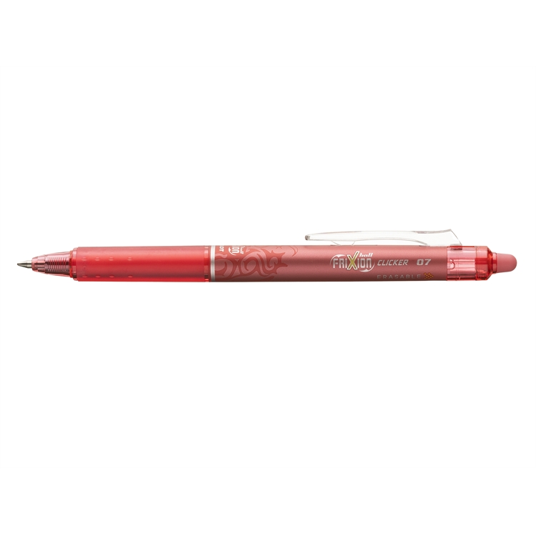 Kuulakärkikynä Pilot Frixion Clicker 0,7 mm koralli