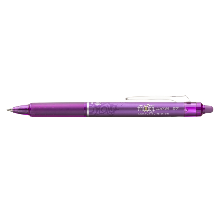 Kuulakärkikynä Pilot Frixion Clicker 0,7 mm violetti