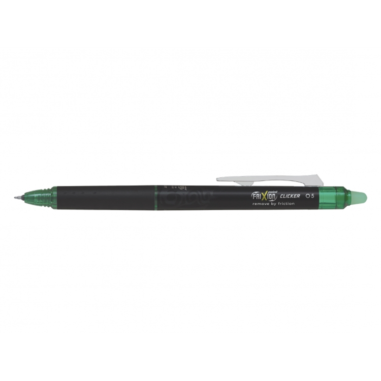 Kuulakärkikynä Pilot Frixion Point Clicker 0,5 mm vihreä