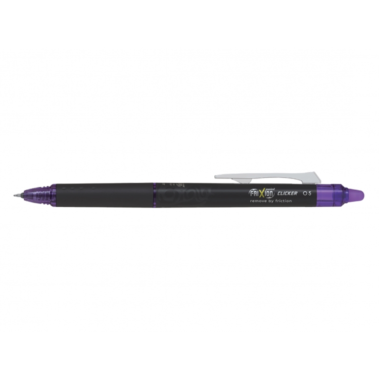 Kuulakärkikynä Pilot Frixion Point Clicker 0,5 mm lila