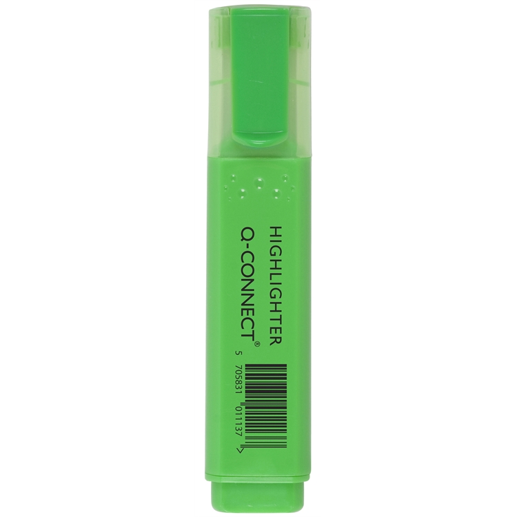 Korostuskynä Q-CONNECT viisto 1-5,2 mm vihreä