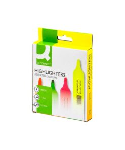 Korostuskynä Q-CONNECT viisto 1-5,2 mm 4 väriä
