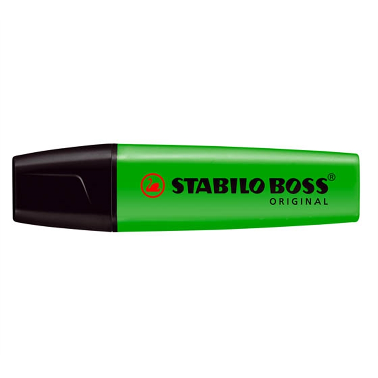 Korostuskynä Stabilo Boss Original vihreä