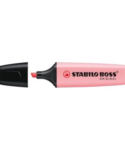Korostuskynä Stabilo Boss Original pastellinpinkki