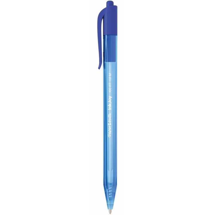Kuulakärkikynä Paper Mate Inkjoy 100RT sininen arkistokelp
