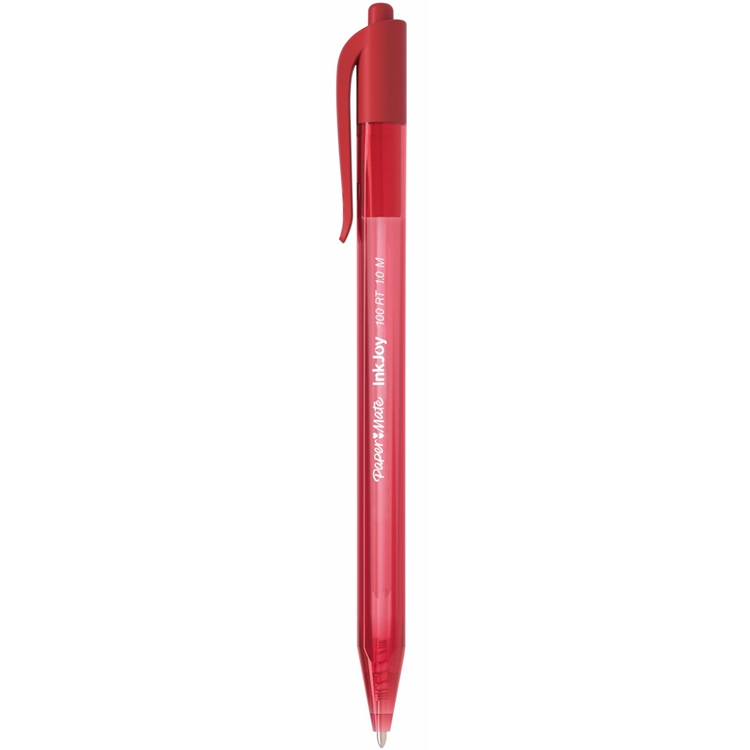 Kuulakärkikynä Paper Mate Inkjoy 100RT punainen arkistokelp
