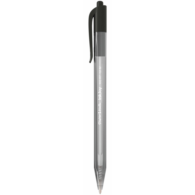 Kuulakärkikynä Paper Mate Inkjoy 100RT musta arkistokelp