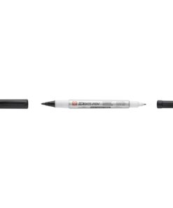 Merkintäkynä Sakura Identi-Pen Dual Marker musta