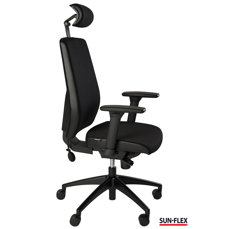 Työtuoli Sun-Flex OfficeChair HB musta