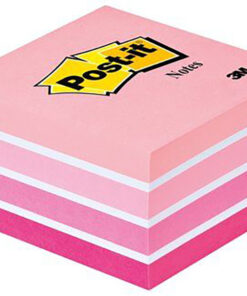 Viestilappukuutio Post-it 2028-P pinkit pastellivärit
