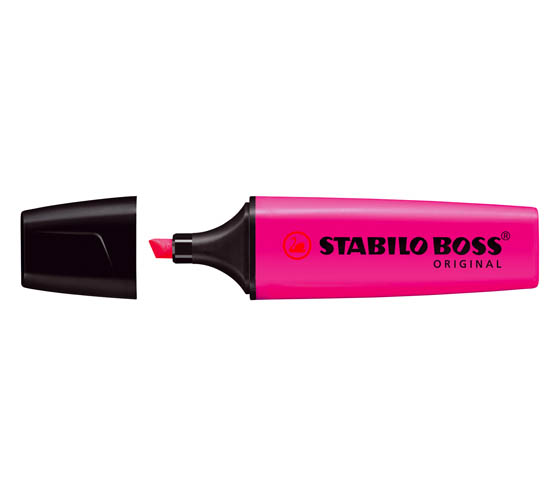 Korostuskynä Stabilo Boss Original lila