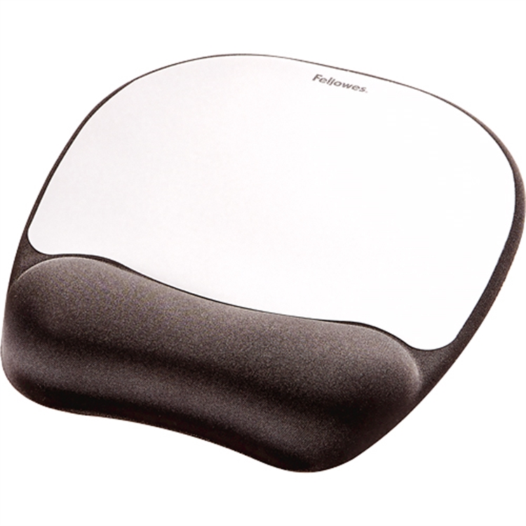 Hiirimatto rannetuella Fellowes Memory Foam hopea