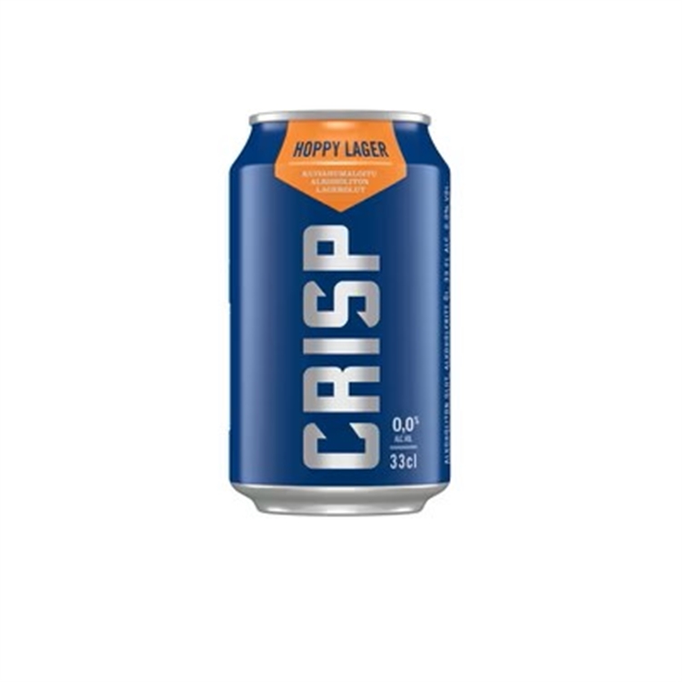 Alkoholiton olut Crisp Hoppy Lager 24 x 0,33L