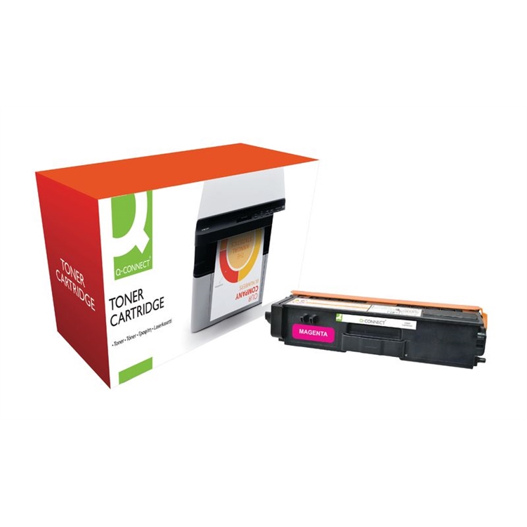 Laservärikasetti Q-CONNECT Brother TN-320 MA magenta 1,5K