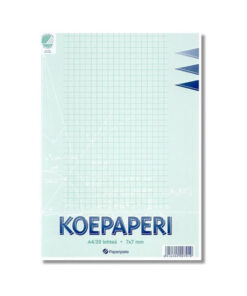 Koepaperi Paperipiste taitettu A3 7 x 7 mm ruudut 16 kpl