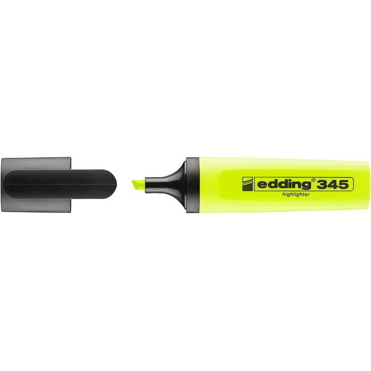 Korostuskynä Edding 345 keltainen