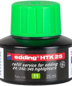 Täyttöväri edding HTK 25 korostuskynille vihreä