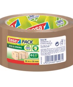 Pakkausteippi Tesapack eco & strong 50 mm x 66 m ruskea
