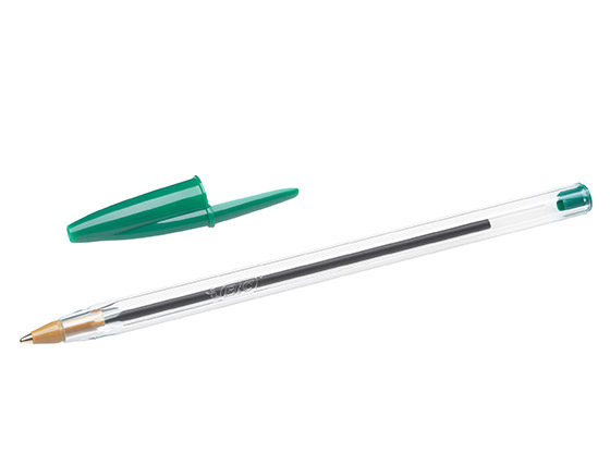 Kuulakärkikynä Bic Cristal vihreä arkistokelpoinen