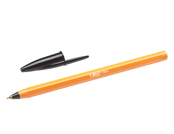 Kuulakärkikynä Bic Orange fine musta arkistokelpoinen