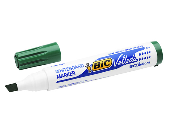 Valkotaulukynä Bic Velleda 1751 vihreä