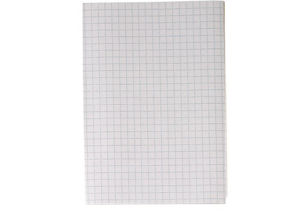 Konseptipaperi taitettu A3 10 x 10 mm ruudut 250 kpl