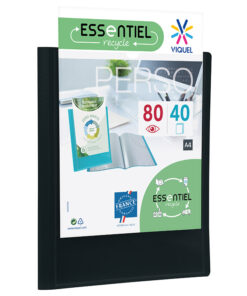 Esitekansio etutaskulla Viquel 40-osainen PP musta