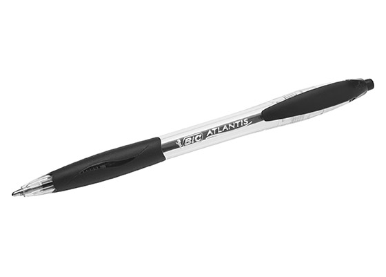Kuulakärkikynä Bic Atlantis musta arkistokelpoinen
