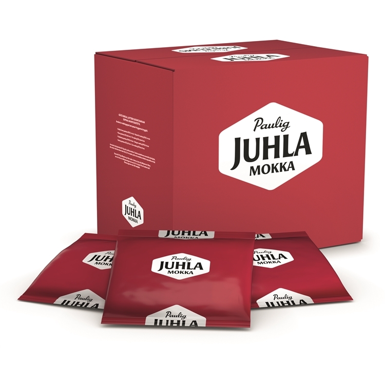 Kahvi Juhla Mokka puolikarkea suodatinjauhatus 18 x 300 g