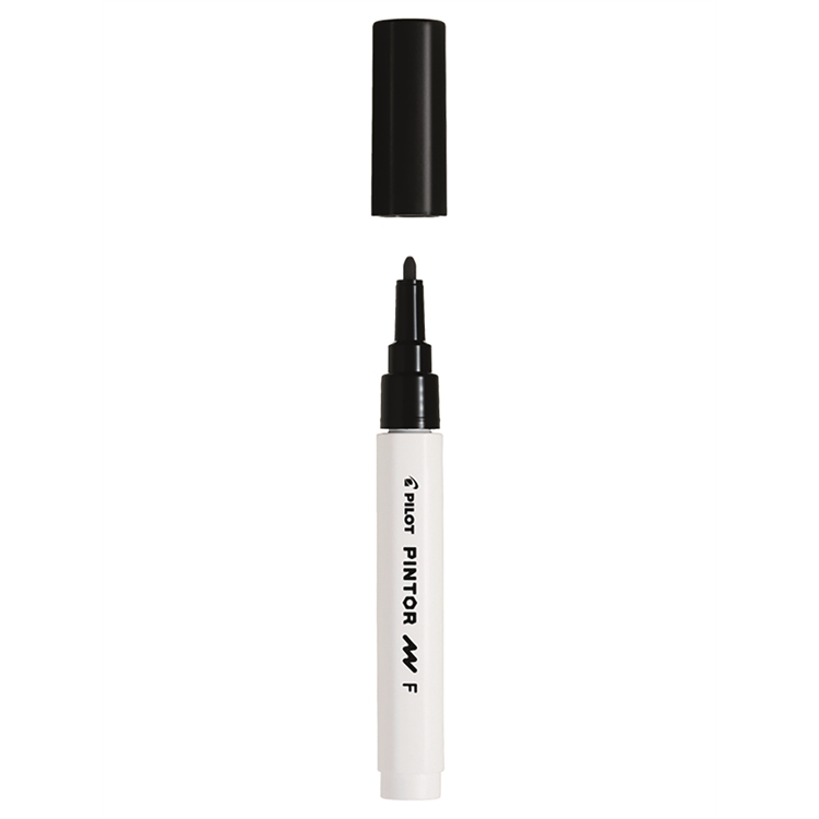 Maalikynä Pilot Pintor Paint Marker fine musta