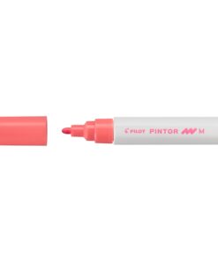 Maalikynä Pilot Pintor Paint Marker medium neonpunainen