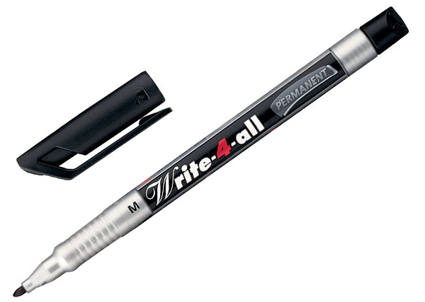 Merkintäkynä Stabilo Write-4-All medium musta