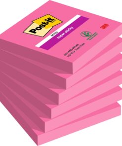 Viestilappu Super Sticky pinkki 76x76