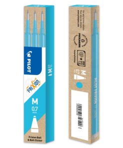 Vaihtosäiliö Pilot Frixion 0,7 mm vaaleansininen 3 kpl